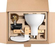 Carica l'immagine nel visualizzatore di Gallery, Tomons lampada da lettura design legno classico, tavolo, Bianco - Ilgrandebazar