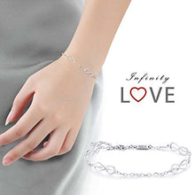Carica l'immagine nel visualizzatore di Gallery, 925 sterline d'argento Infinity Love Bracciale - Billie Bijoux Donne Simbolo... - Ilgrandebazar