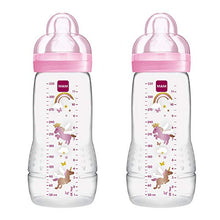 Carica l'immagine nel visualizzatore di Gallery, Mam - Easy Active Biberon con tettarella flusso veloce, 330 ml, Porpora - Ilgrandebazar