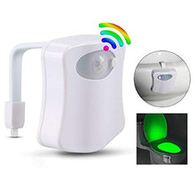 Carica l'immagine nel visualizzatore di Gallery, Luce WC per Bagno，Lampada Notturne Bagno Led Batteria con Sensore di... - Ilgrandebazar
