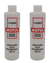 Carica l'immagine nel visualizzatore di Gallery, Motul N. 2 Misurini Dosatori olio per miscela 250 ml con tappo, scala...