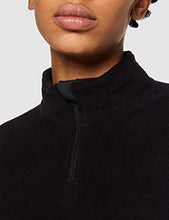 Carica l'immagine nel visualizzatore di Gallery, Activewear Giacca in Micropile con Cerniera allo Scollo Donna M, Nero (Black) - Ilgrandebazar