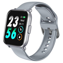 Carica l'immagine nel visualizzatore di Gallery, HolyHigh Smartwatch Fitness Tracker con Touchscreen a Colori Grigio-blu