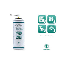 Carica l'immagine nel visualizzatore di Gallery, Ewent EW5614 Spray Pulisci Contatti Disossidante Secco, Trasparente - Ilgrandebazar