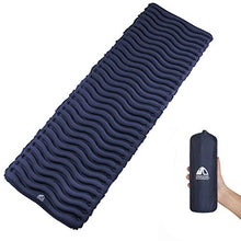 Carica l'immagine nel visualizzatore di Gallery, Unigear Materasso Campeggio Gonfiabile, Letto Gonfiabile da Aggiornato blu
