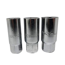 Carica l'immagine nel visualizzatore di Gallery, Set di 5 chiavi per candele accensione, 16, 18, 21 mm, con impugnatura a... - Ilgrandebazar