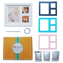 Carica l'immagine nel visualizzatore di Gallery, Impronta Mani E Piedi Neonati, Cornice Impronte Neonato Per Splendido Regalo... - Ilgrandebazar