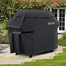 Carica l'immagine nel visualizzatore di Gallery, Grillman Premium BBQ Grill, Resistente Copertura per Barbecue Weber, Brinkmann, Char Broil, ECC. Resistente agli Strappi, ai Raggi UV e all'Acqua, 147 cm, Nero