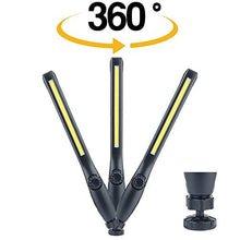 Carica l'immagine nel visualizzatore di Gallery, AuRiver Lampada da Lavoro LED Ricaricabile Magnetica Portatile Professionale... - Ilgrandebazar