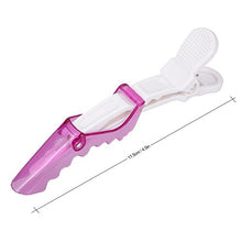 Carica l'immagine nel visualizzatore di Gallery, Anself 10Pcs Coccodrillo in plastica Pinza per capelli Styling... - Ilgrandebazar
