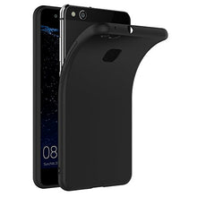 Carica l'immagine nel visualizzatore di Gallery, AICEK Cover per Huawei P10 Lite, Lite Nero Silicone Case Molle di... - Ilgrandebazar