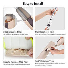 Carica l'immagine nel visualizzatore di Gallery, CXhome Spray Mop,Mocio in Microfibra con spruzzatore e capacità Grigio-verde
