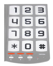 Carica l'immagine nel visualizzatore di Gallery, Topcom TS-6650 Sologic T101 Telefono con Grandi Tasti, compatibile con... - Ilgrandebazar