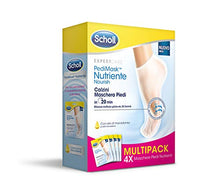 Carica l'immagine nel visualizzatore di Gallery, Scholl Pedimask Maschera Piedi Nutriente con Olio di Macadamia, 4 Paia di...