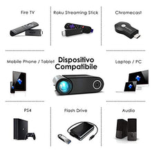 Carica l'immagine nel visualizzatore di Gallery, Proiettore,Elephas Videoproiettore Full HD 4500 Lumen da 50000 ore,... - Ilgrandebazar