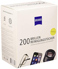 Carica l'immagine nel visualizzatore di Gallery, Zeiss Occhiali Salviette per la pulizia, 1 X 200 pezzi - Ilgrandebazar