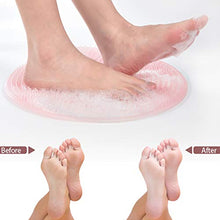 Carica l'immagine nel visualizzatore di Gallery, Lanthour Pad Massaggio Doccia Antiscivolo per Massaggiare Rosa Ciliegia - Ilgrandebazar