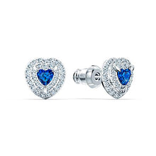 Carica l'immagine nel visualizzatore di Gallery, Swarovski Orecchini a perno Donna placcato_oro cristallo rotonda - 5511685 - Ilgrandebazar