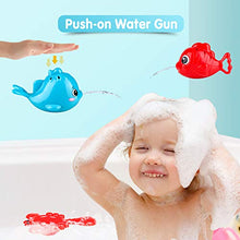 Carica l'immagine nel visualizzatore di Gallery, BBLIKE Giochi Piscina Bambini 5 Pezzi, Bagnetto Neonato con Stazione...