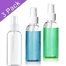 Carica l'immagine nel visualizzatore di Gallery, 3 Pezzi (50 ML) Bottiglie Spray Trasparente Plastic Fine Nebbia Bottiglia...