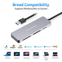 Carica l'immagine nel visualizzatore di Gallery, Rocketek Lettore di schede CFast 5 in 1 USB3.0,Adattatore...