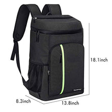 Carica l'immagine nel visualizzatore di Gallery, besrey Zaino Termico 30 Litri Termica Borsa，Zaino Isotermico，Porta Pranzo...