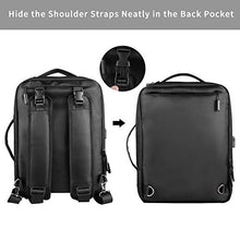 Carica l'immagine nel visualizzatore di Gallery, Gimars Upgrade Design 3 in 1 Zaino Messenger Bag per Computer Portatile Nero