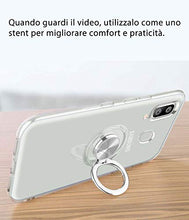 Carica l'immagine nel visualizzatore di Gallery, ZHIYIJIA per Cover Samsung Galaxy A20e Ring 360°Regolabile Anello