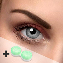 Carica l'immagine nel visualizzatore di Gallery, Eye Effect lenti a contatto colorate in diversi colori per bellissimi Grau - Ilgrandebazar