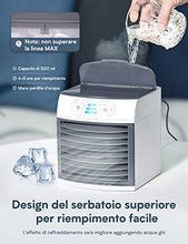 Carica l'immagine nel visualizzatore di Gallery, Homitt Mini Raffreddatore D'aria,Personale Condizionatori Raffrescatore...