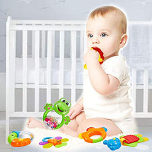 Carica l'immagine nel visualizzatore di Gallery, HERSITY Sonagli per Bambini Giocattoli Set Massaggiagengive Neonato Giochi...