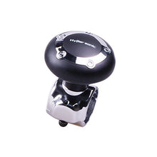 Carica l'immagine nel visualizzatore di Gallery, Pomello per volanti Hypersonic nero veicolo auto Power Handle spinner - Ilgrandebazar
