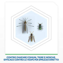 Carica l'immagine nel visualizzatore di Gallery, Raid Mosche e Zanzare Plus Spray Insetticida, Antizanzare e Antimosche, Aqua Base Technology, 1 Confezione da 400ml
