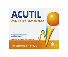Carica l'immagine nel visualizzatore di Gallery, Acutil Multivitaminico Effervescente, Integratore Alimentare con Vitamina...