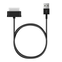 Carica l'immagine nel visualizzatore di Gallery, kwmobile Cavo USB per Samsung Galaxy Tab 1/2 10.1/Tab 2 7.0/Note 10.1 - nero - Ilgrandebazar