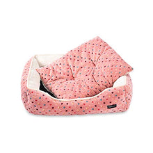 Carica l'immagine nel visualizzatore di Gallery, AmazonBasics Cuddler, Cuccia per animali domestici - Taglia Small, Polka Dots - Ilgrandebazar