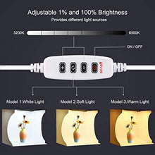 Carica l'immagine nel visualizzatore di Gallery, PULUZ Photo Studio Shooting 30 cm Box Anello LED lihjt striscia
