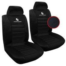 Carica l'immagine nel visualizzatore di Gallery, WOLTU AS7254-2 Set Coprisedili Anteriori Auto 2 Posti Seat Cover Nero
