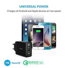 Carica l'immagine nel visualizzatore di Gallery, Anker Quick Charge 3.0 Caricatore USB da Muro PowerPort+ 1 [Certificato Nero - Ilgrandebazar