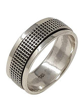 Carica l'immagine nel visualizzatore di Gallery, TreasureBay - Anello da uomo in argento Sterling 925 massiccio, 8,5 mm,... - Ilgrandebazar