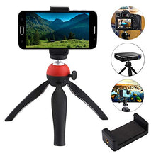 Carica l'immagine nel visualizzatore di Gallery, Mini treppiede con supporto per cellulare, rotazione a 360°, Rosso