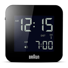 Carica l'immagine nel visualizzatore di Gallery, Braun BNC008BK-RC - Orologio digitale da viaggio, colore: nero Nero - Ilgrandebazar