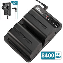 Carica l'immagine nel visualizzatore di Gallery, NP-F970 - Batteria e caricabatterie (doppio canale 30w Quick Charger), Pixel...