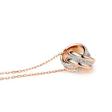 Carica l'immagine nel visualizzatore di Gallery, Swarovski Pendente Further, Piccolo, Bianco, Placcato Oro Rosa - Ilgrandebazar
