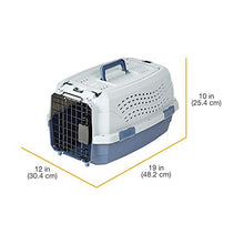 Carica l'immagine nel visualizzatore di Gallery, AmazonBasics - Trasportino rigido per animali, 2 sportelli, carica...