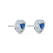 Carica l'immagine nel visualizzatore di Gallery, Swarovski Orecchini a perno Donna placcato_oro cristallo rotonda - 5511685 - Ilgrandebazar
