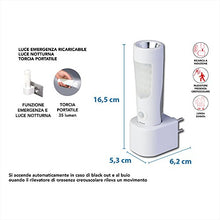 Carica l'immagine nel visualizzatore di Gallery, Poly Pool PP3301 GENIALUX Lampada Ricaricabile 14 + 6 LED Portatile Luce Di... - Ilgrandebazar