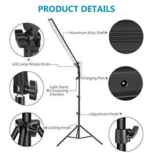 Carica l'immagine nel visualizzatore di Gallery, Neewer Kit d’Illuminazione Luce 60 LED da Studio 2pz Bastone LED...