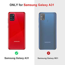 Carica l'immagine nel visualizzatore di Gallery, iBetter per Samsung Galaxy A31 Cover, Custodia Nero