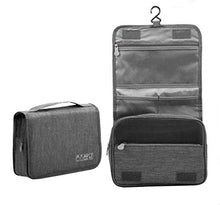 Carica l'immagine nel visualizzatore di Gallery, Beauty Case da Viaggio,Appeso Trousse Toilette,Multi-compartimenti Grey